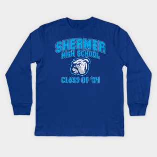 Shermer High School Class of '84 (The Breakfast Club) Kids Long Sleeve T-Shirt